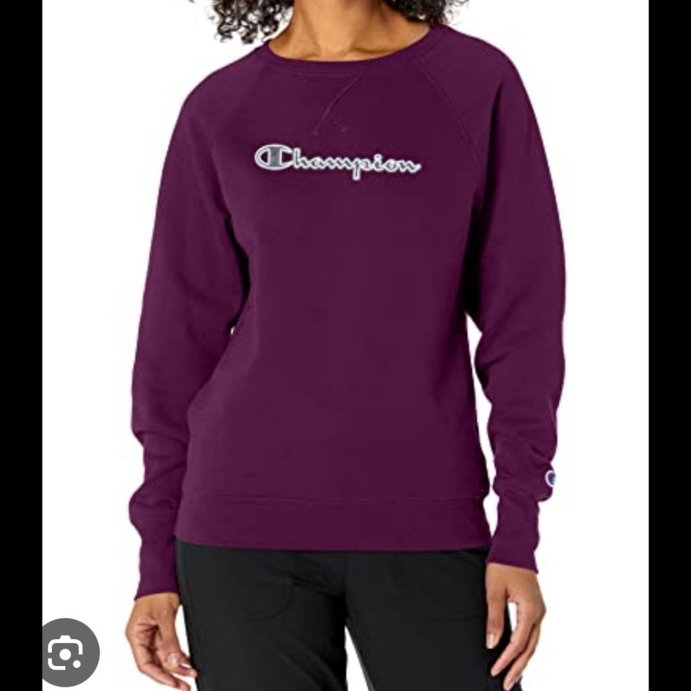 Champion purple crew neck - Picture 2 of 6